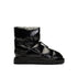 FLUFIè Shiny Jet Black Pillow Boot S03 JETBLACK 