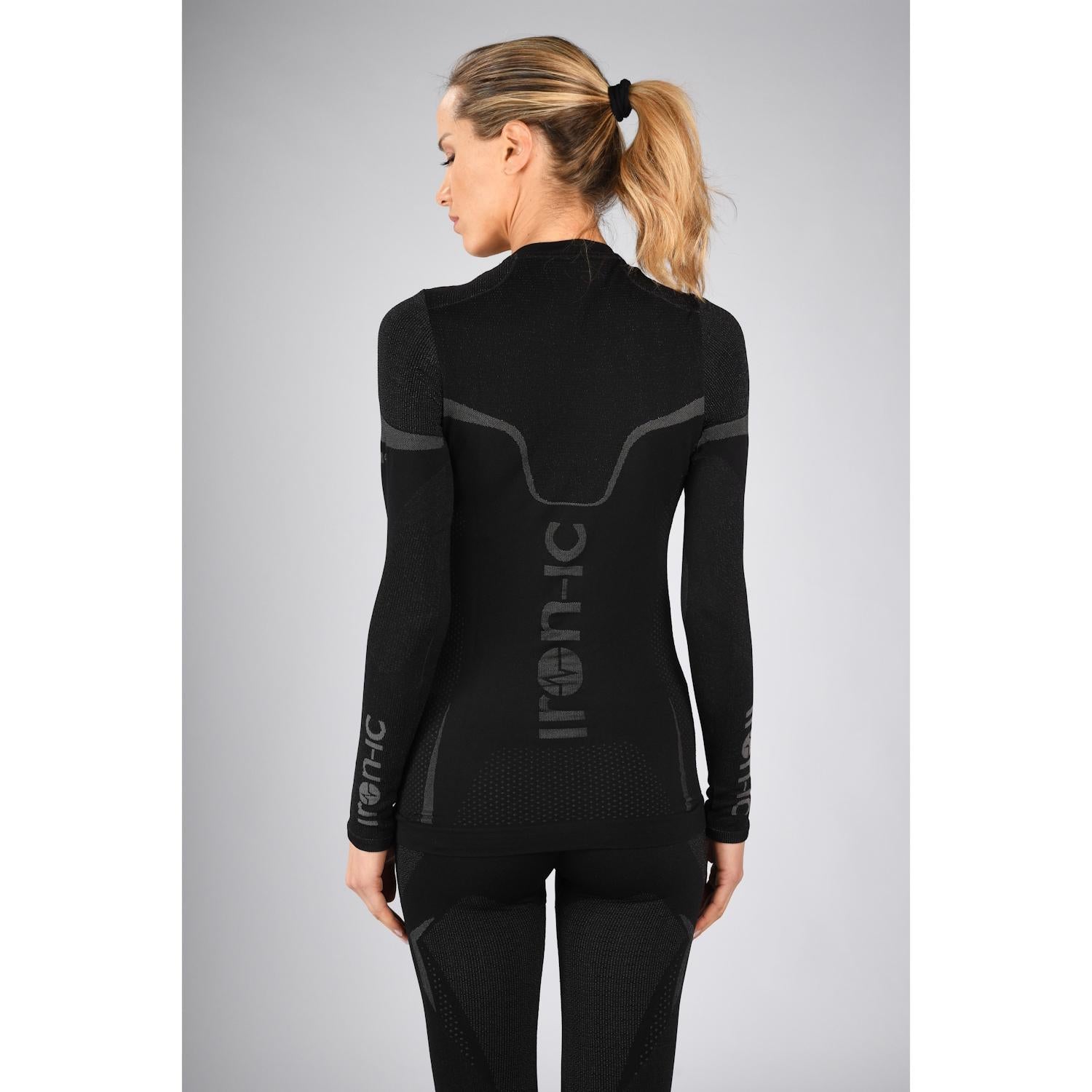 IRON-IC Maglia baselayer termica traspirante - THERMIC 212793 BLACK 