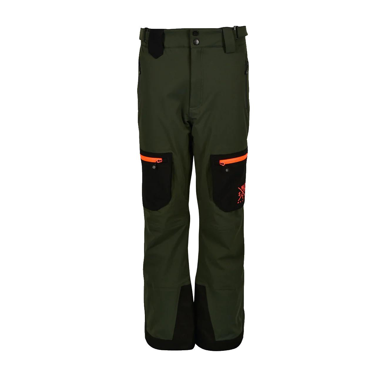 WATTS Jib ski pants - Fir Green JIB W6110OR 