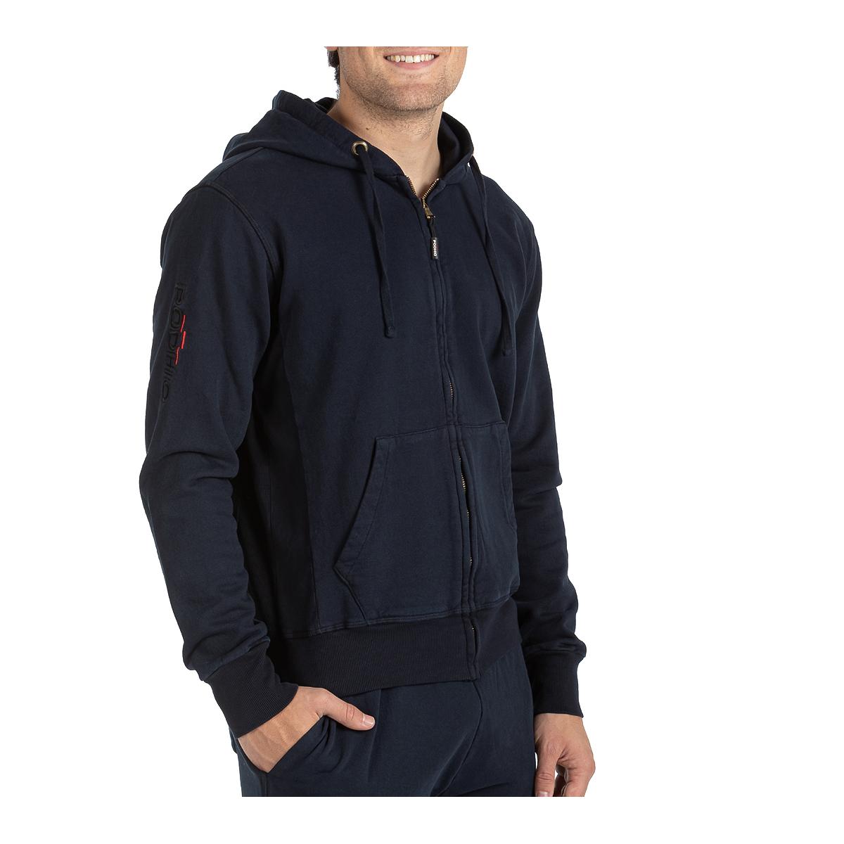 PODHIO PODHIO<BR/>FELPA FULL ZIP LIGHT 280 "TERRA" UOMO PD305C 22 
