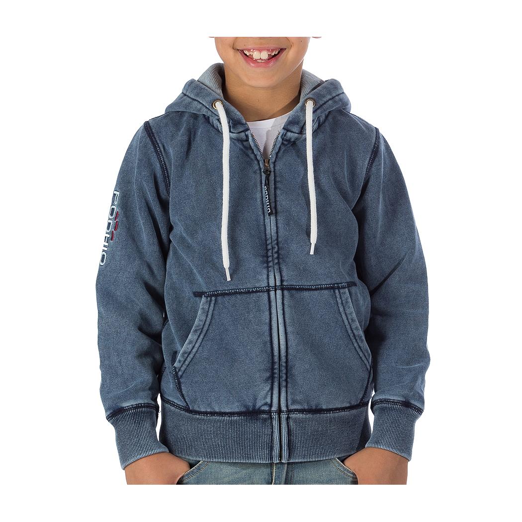 PODHIO PODHIO <BR/>FELPA AUTHENTIC 360 JUNIOR CON ZIP E CAPPUCCIO PD007 22J 