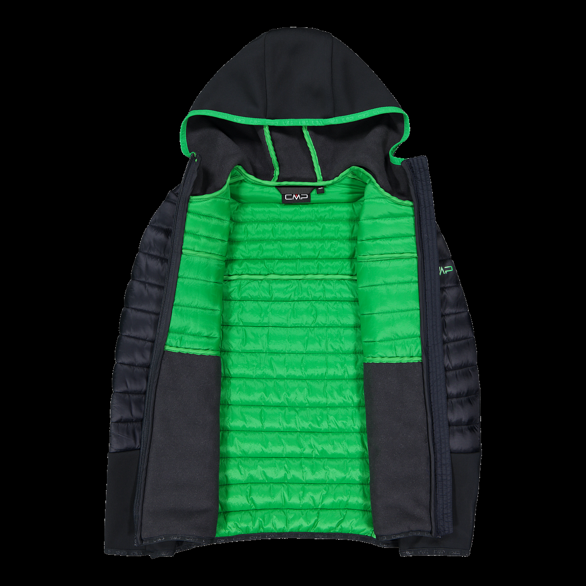 CMP Giacca ibrida bambino imbottita con cappuccio 35Z3214 01UU 