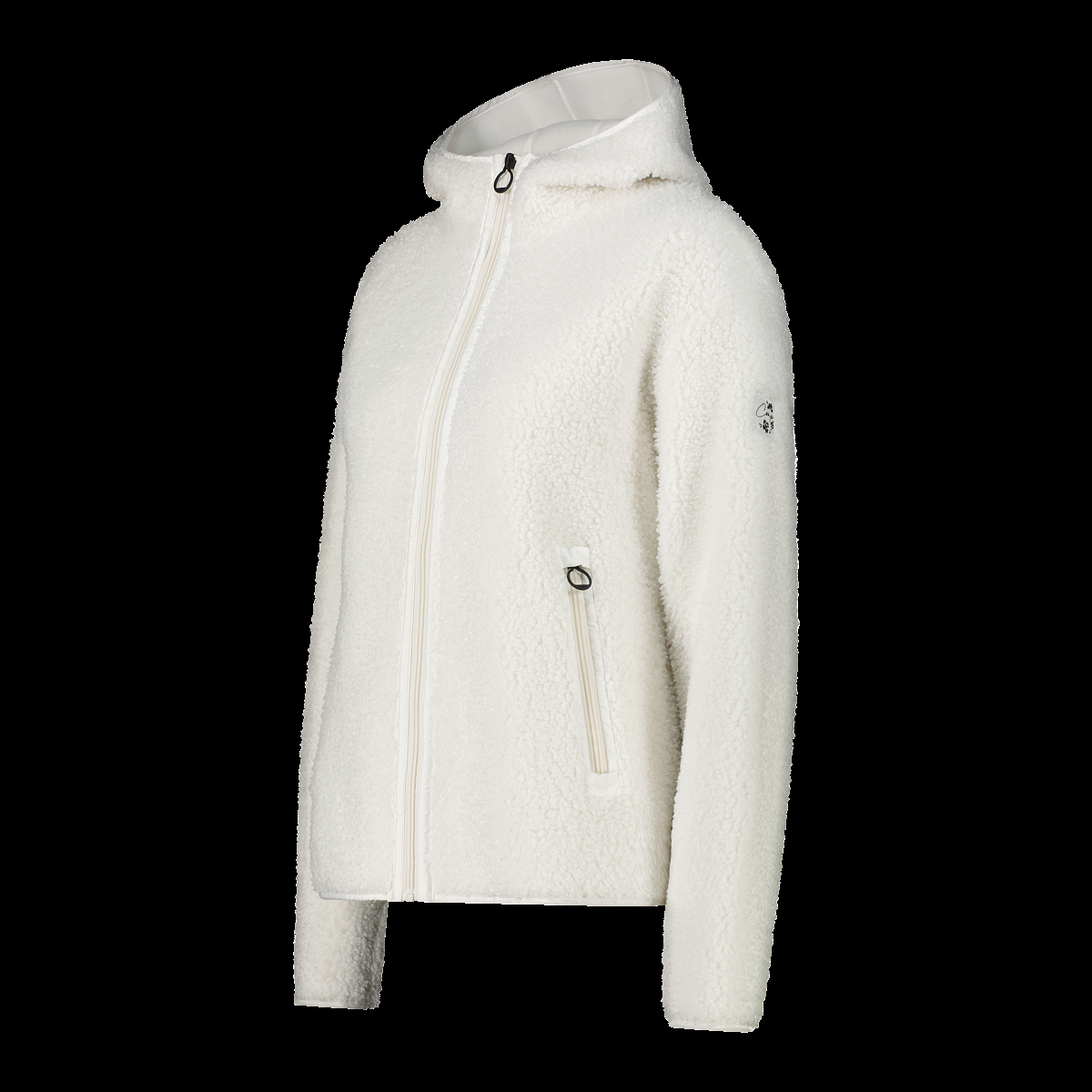 CMP Felpa in pile HighLoft in teddy da donna con cappuccio 35P3856 A143 