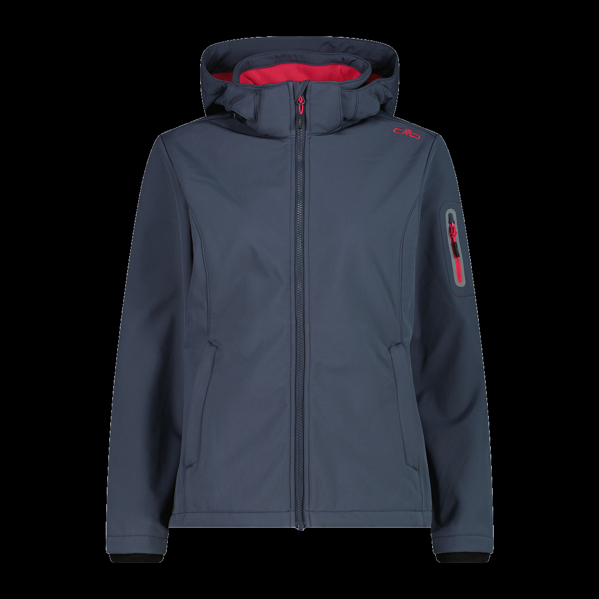CMP Giacca donna in Softshell con cappuccio staccabile 39A5006 07UU 