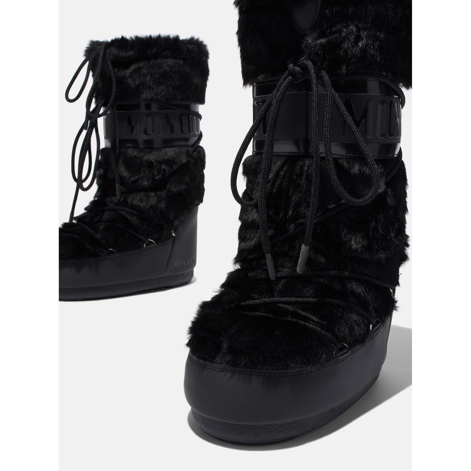 MOON BOOT icon faux fur 1408900 N001 