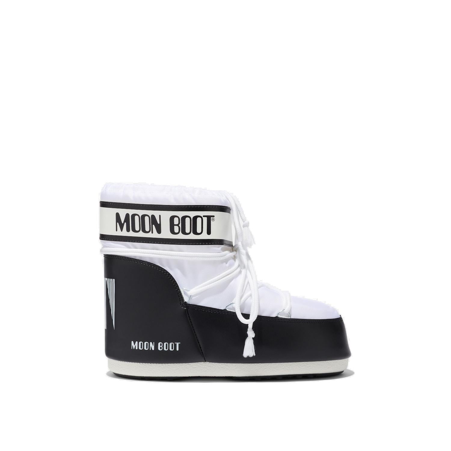 MOON BOOT ICON LOW BIANCO IN NYLON 1409340 A001 