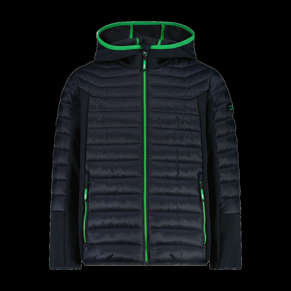 CMP Giacca ibrida bambino imbottita con cappuccio 35Z3214 01UU 