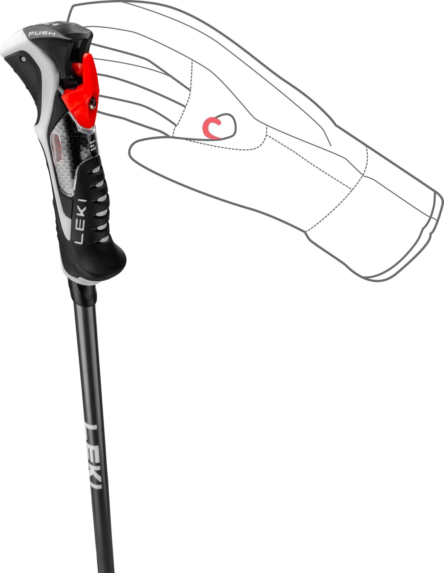 LEKI carbon 14 3d 65367901 . 