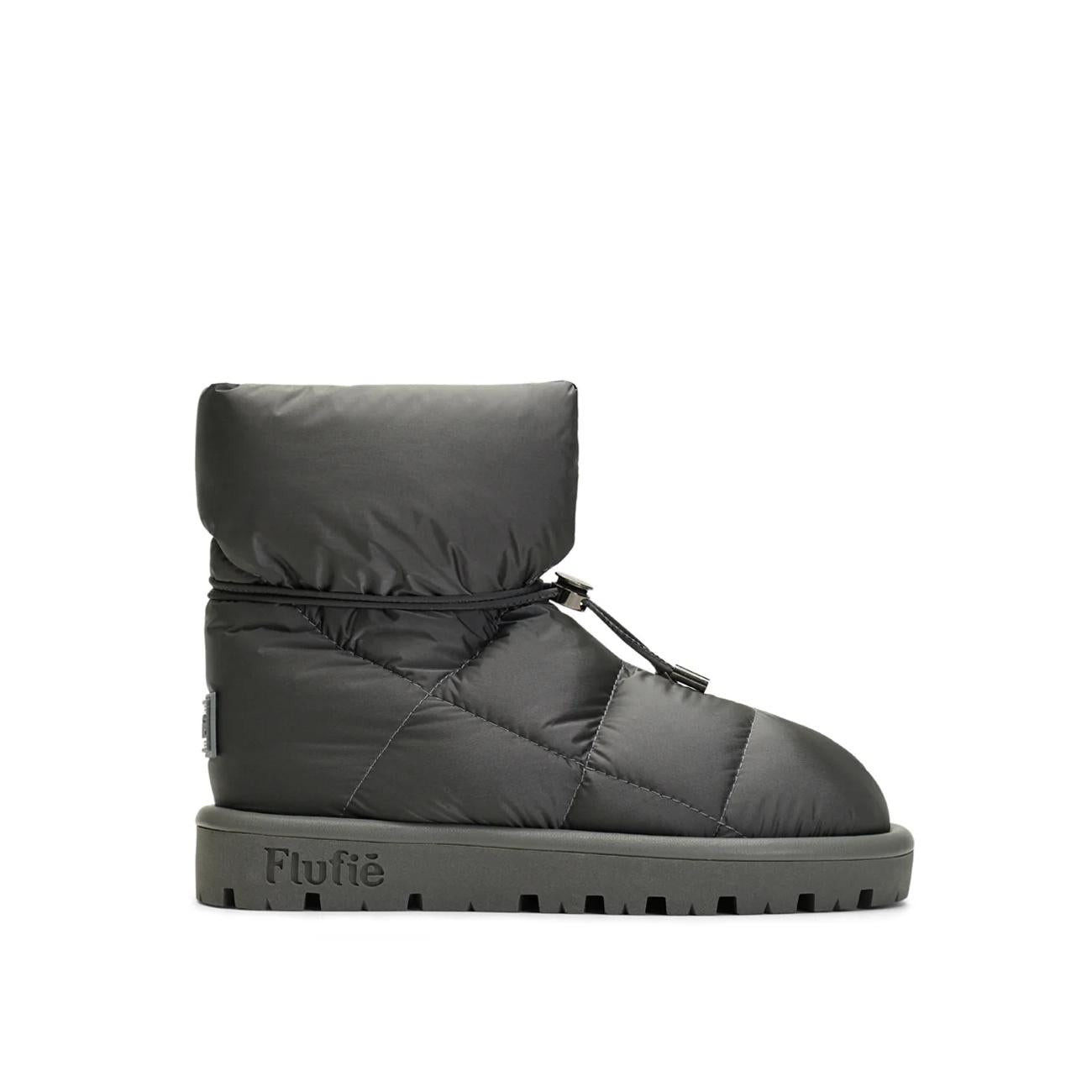 FLUFIè Metallic Sonic Silver Pillow Boot S02 SO.SILVER 