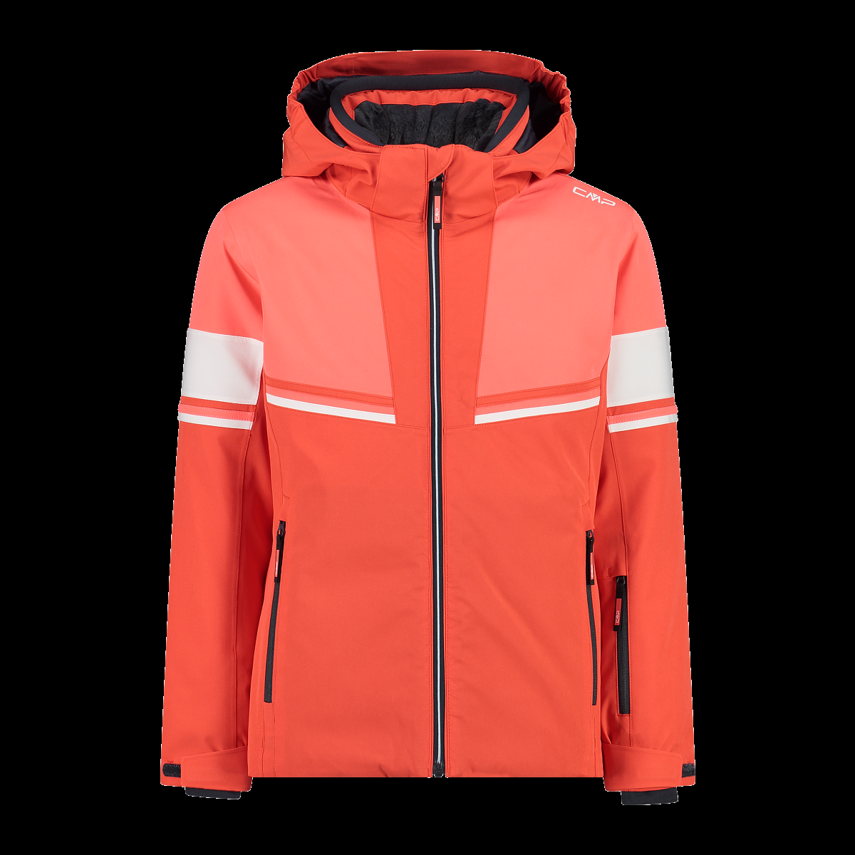 CMP CMP kid g jacket snaps hood 33W0155 B590 
