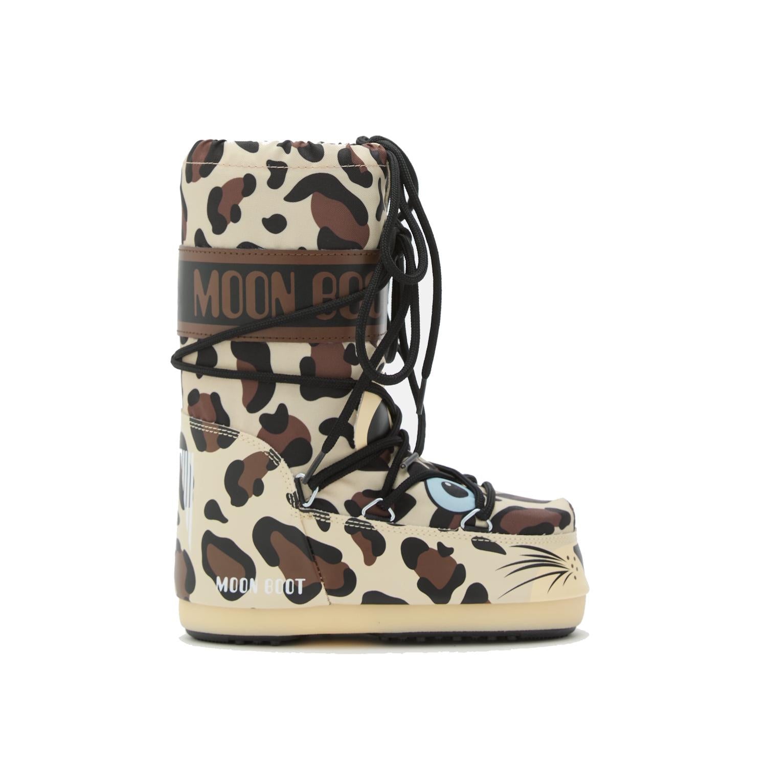MOON BOOT ICON JUNIOR LEOPARD 3400300 V010 