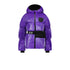 SUPER REBEL puff girls fleece hooded jacket R509-5204 997 