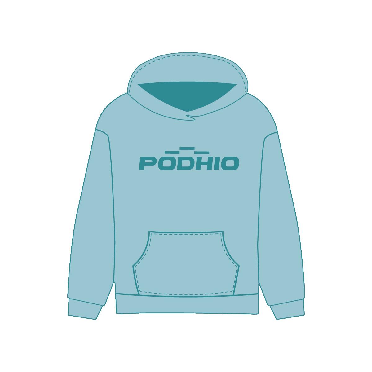 PODHIO felpa pullover con cappuccio PD710 66 