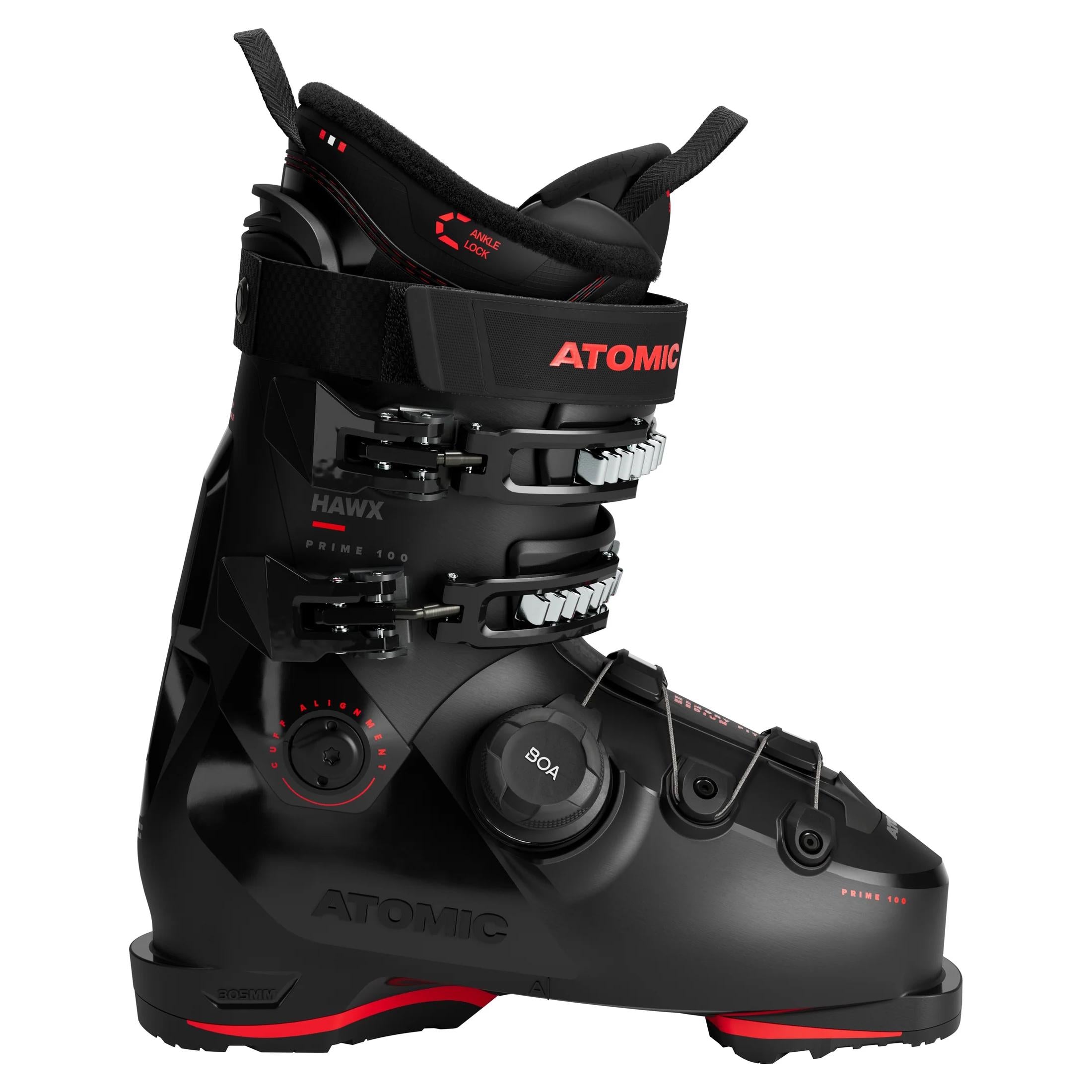 ATOMIC HAWX PRIME 100 BOA AE5032360 BLACK RED 