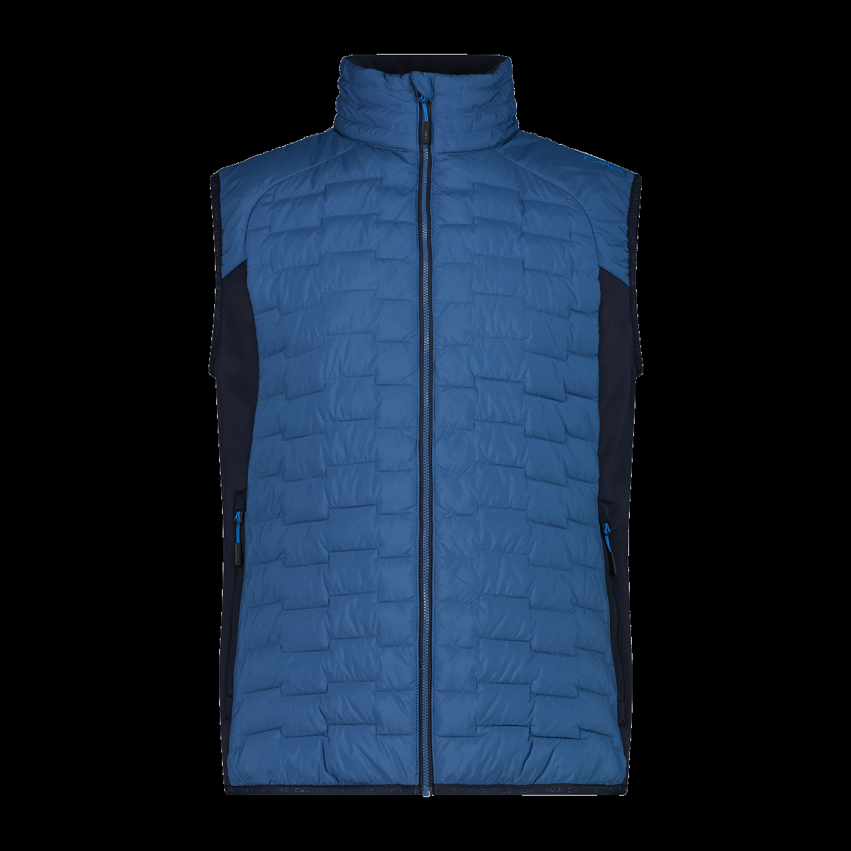CMP Gilet smanicato ibrido da uomo imbottito con PrimaLoft Black thermoplume Unlimitech 35Z2807 N825 
