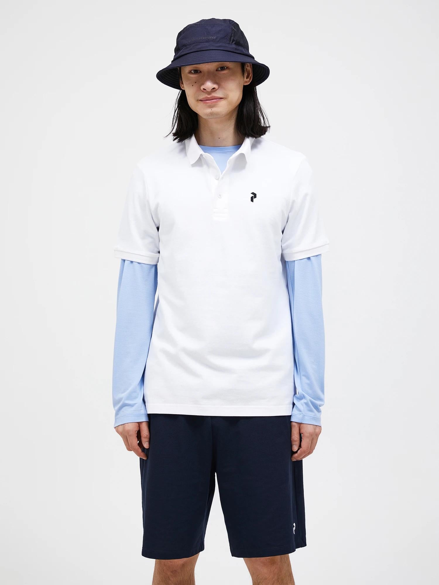 Peak Performance classic cotton polo men G79486 010 