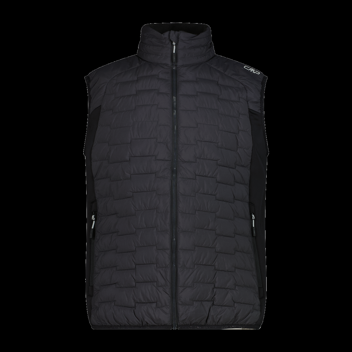 CMP Gilet smanicato ibrido da uomo imbottito con PrimaLoft Black thermoplume Unlimitech 35Z2807 U423 