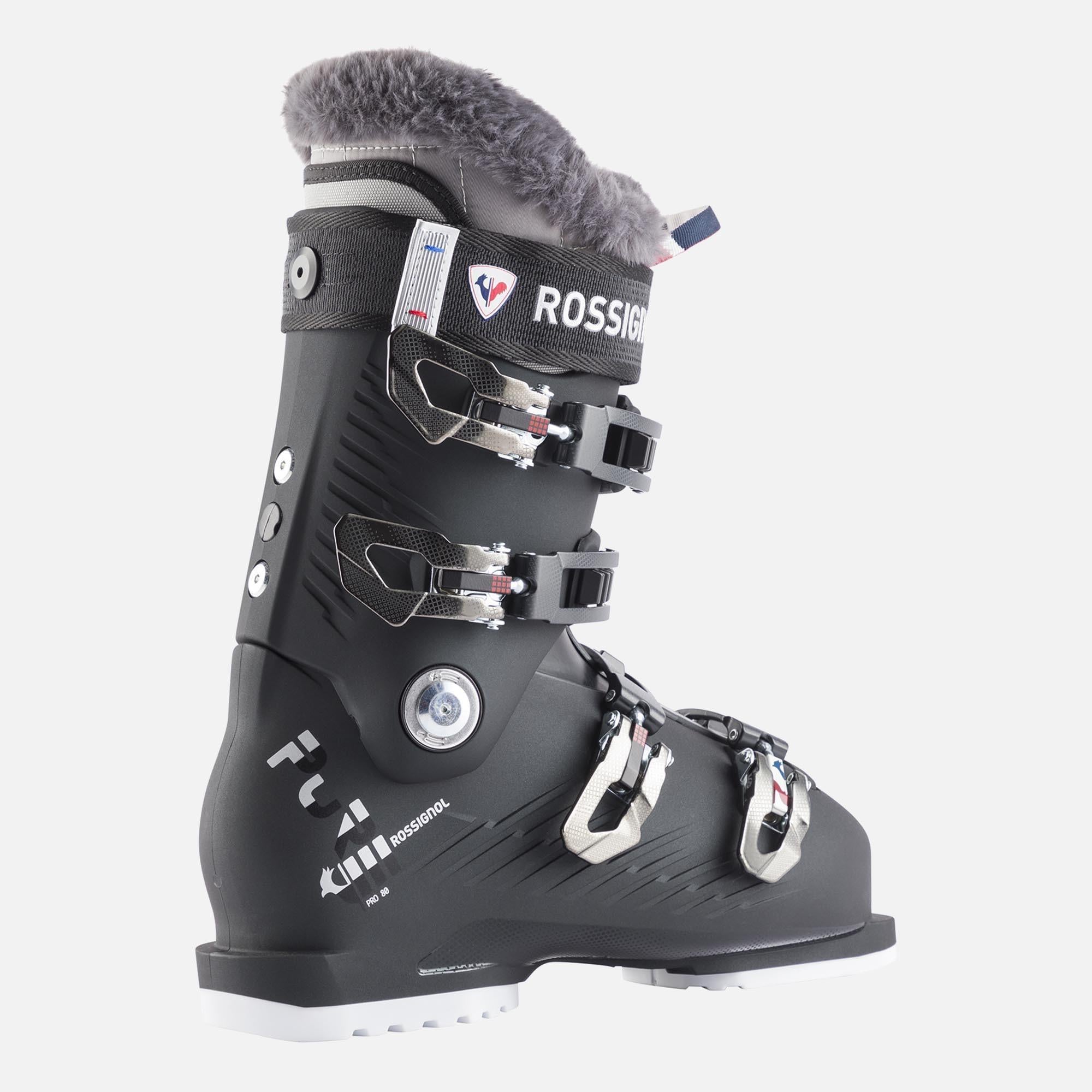 ROSSIGNOL ROSSIGNOL <BR/>PURE PRO 80 - MTL ICE BLACK RBL2290 . 