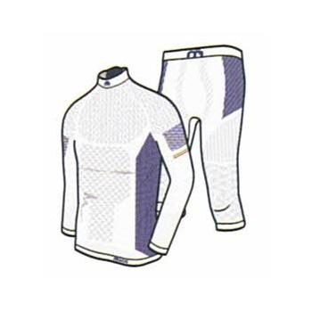 MICO MICO KIT MAGLIA LUPETTO MANICA LUNGA + CALZAMAGLIA 3/4 KIDS M1 SKINTECH ITA BX02868 001 