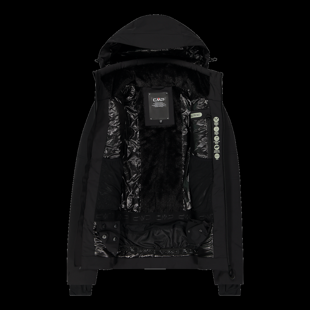 CMP Giacca da sci 4 way stretch da donna 34W4446 U901 