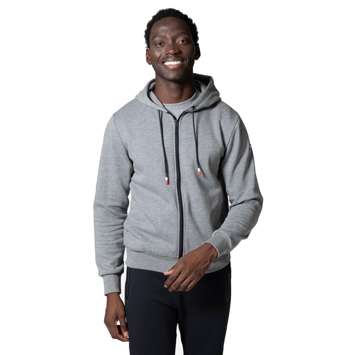 ROSSIGNOL ROSSIGNOL <BR/>LOGO SWEAT FZ HOOD FT RLKMS07 280 