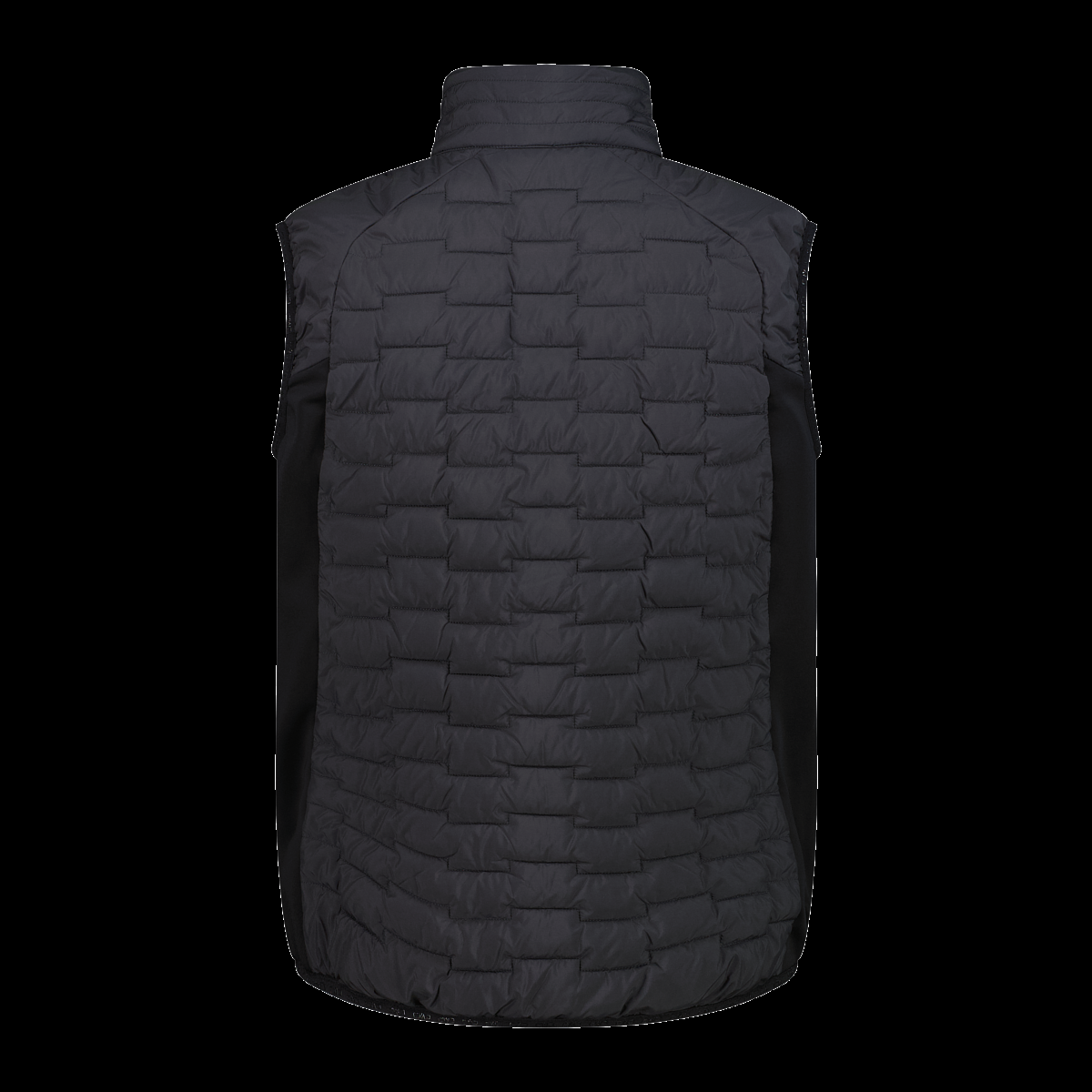 CMP Gilet smanicato ibrido da uomo imbottito con PrimaLoft Black thermoplume Unlimitech 35Z2807 U423 