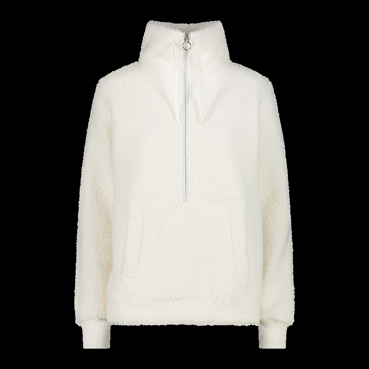 CMP Felpa mezza zip da donna in High Loft 32P3806 00XU 
