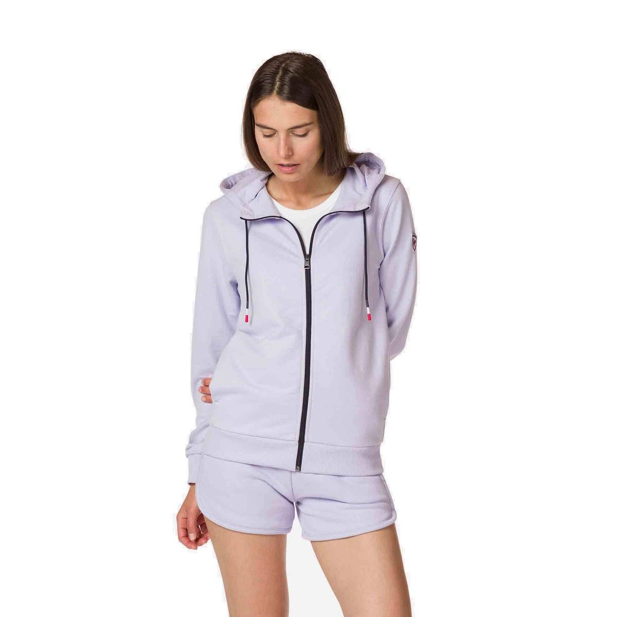 ROSSIGNOL ROSSIGNOL <BR/>Felpa con cappuccio e zip integrale donna Logo RLKWS07 36L 