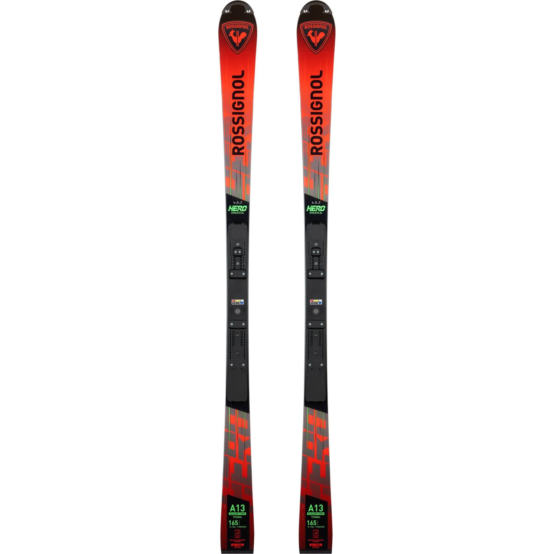 ROSSIGNOL hero fis sl fac 165 r22  (ATTACCHI ESCLUSI) RANAL01 . 