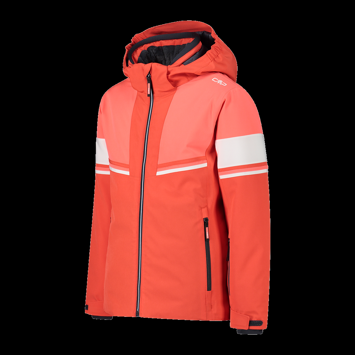 CMP CMP kid g jacket snaps hood 33W0155 B590 