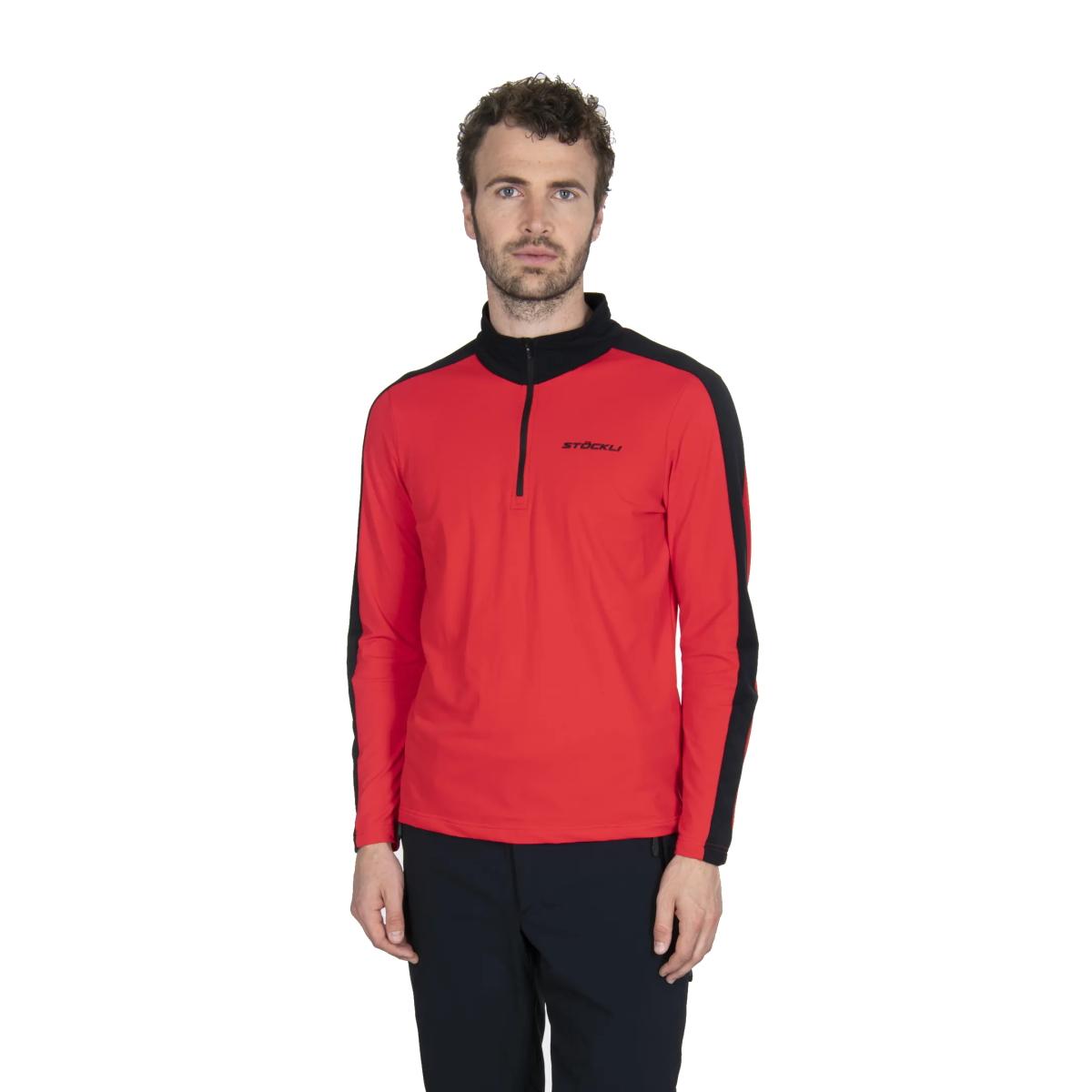 STOCKLI STOCKLI Functional shirt Race red-black men 512153066 . 