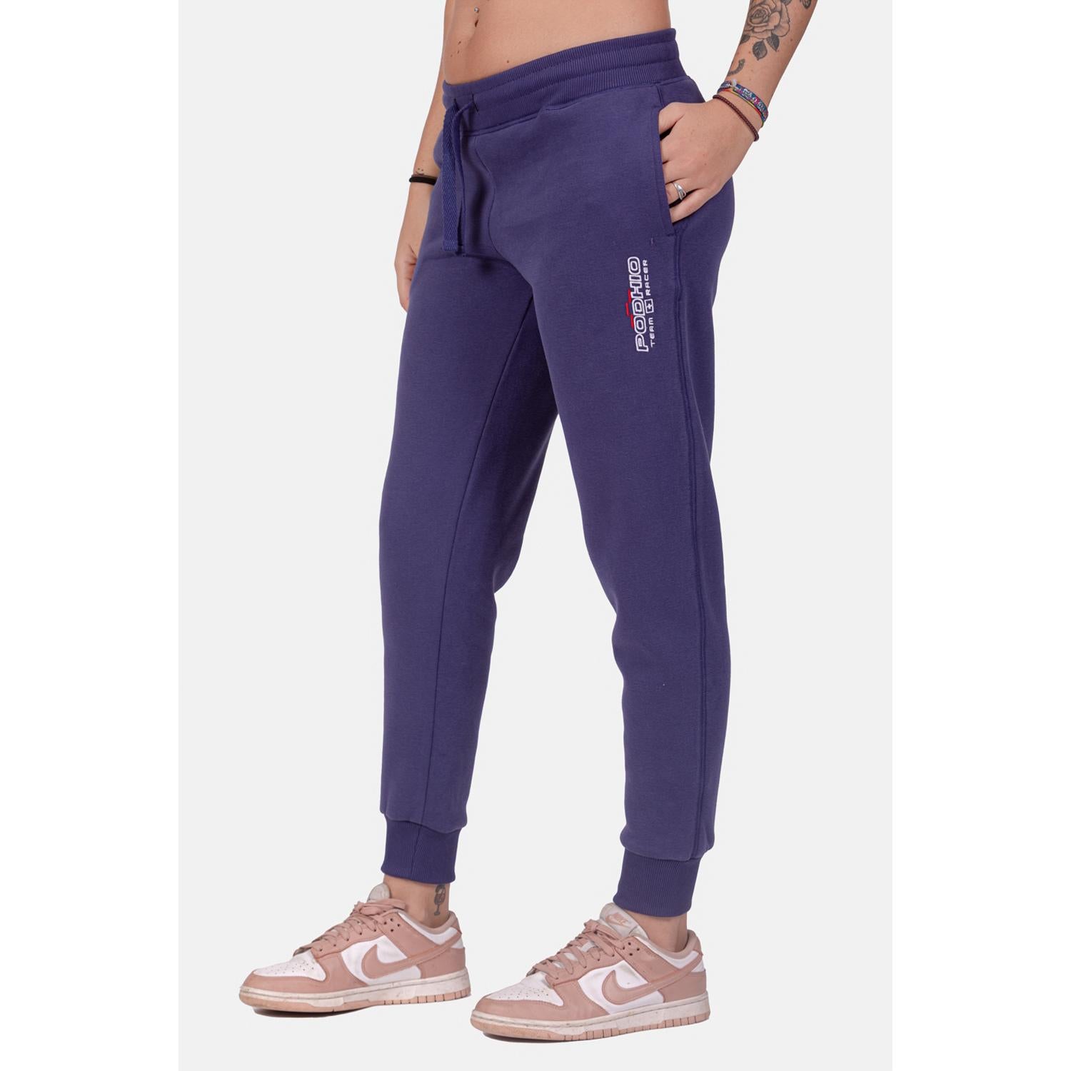 PODHIO PODHIO <BR/>PANTALONE DONNA AUTHENTIC 360 IN FELPA PD009 62 