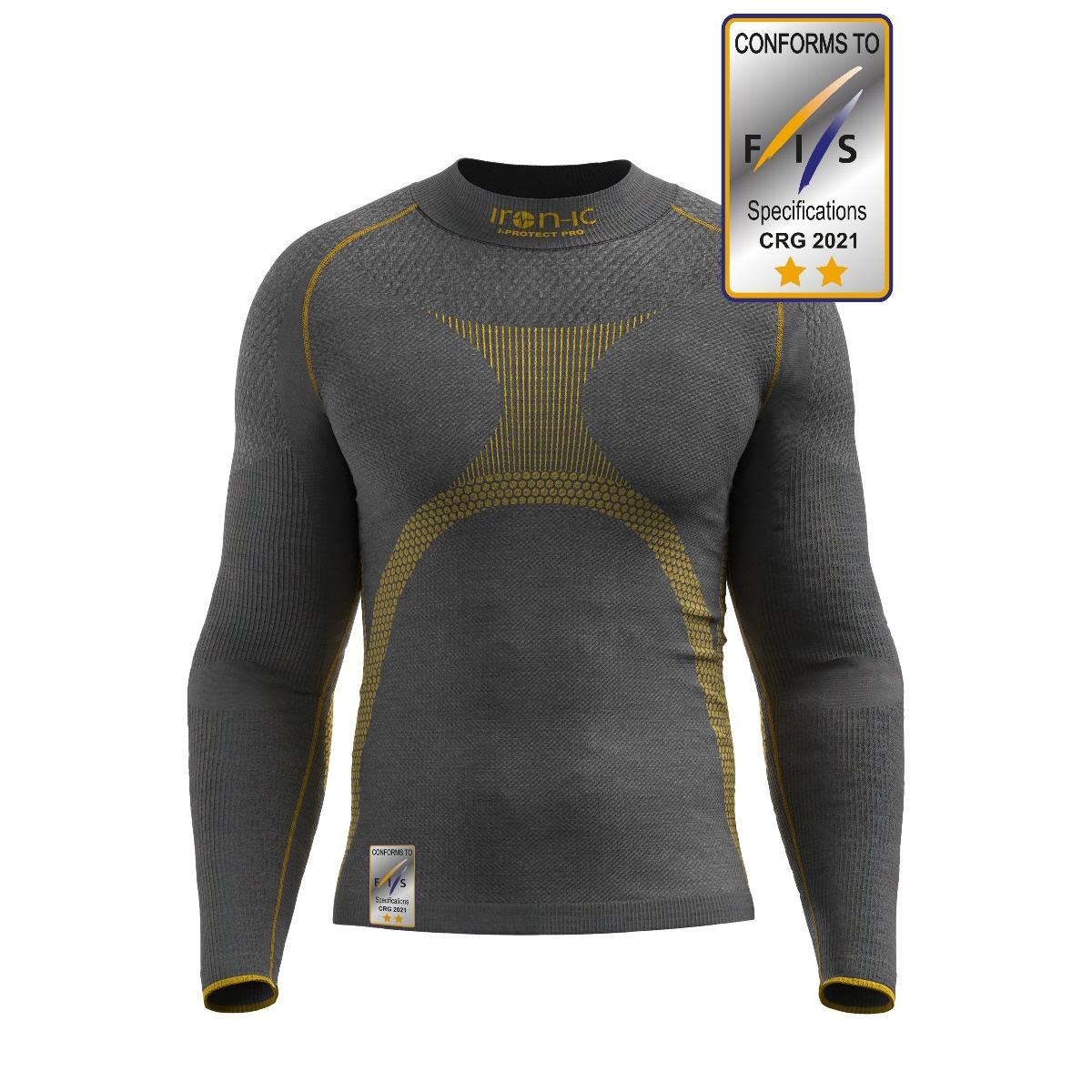 IRON-IC Cut-Resistant Certificato - Maglia termica I-Protect Pro 202085 GREY 