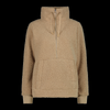 Sweat demi-zip pour femme en High Loft