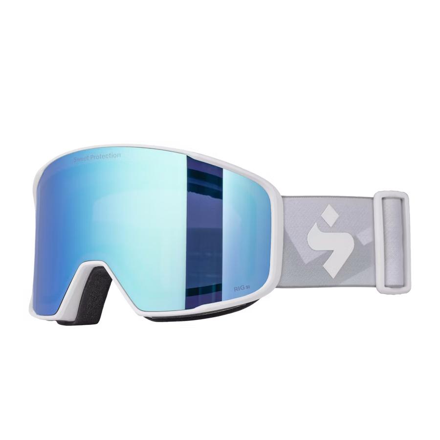 SWEET PROTECTION Boondock RIG® Reflect Goggles - RIG Aquamarine/Satin White/Bronco Peaks 852113 161036 