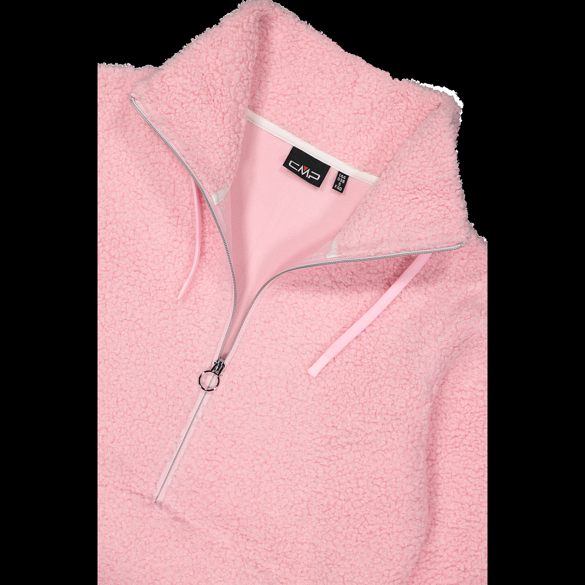 CMP Felpa mezza zip da donna in High Loft 32P3806 B309 