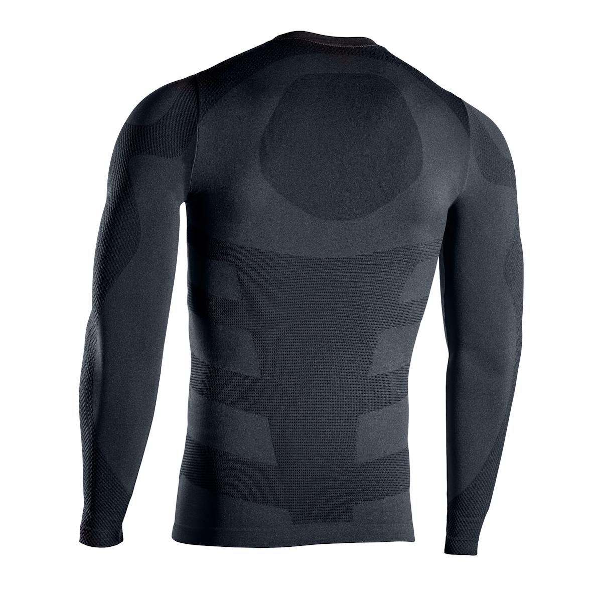 IRON-IC T-shirt manica lunga - uomo thermic 201771 BLACK 