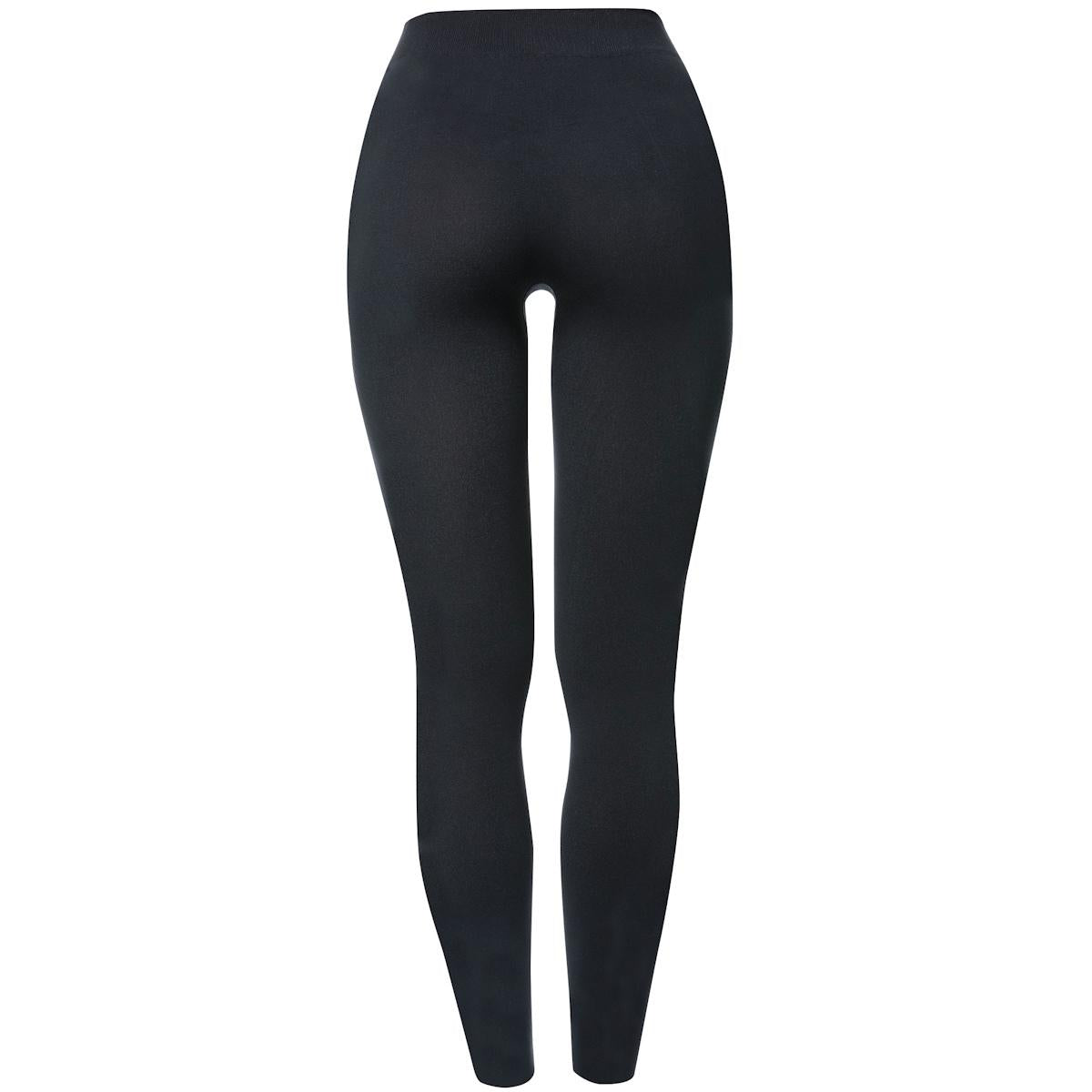 IRON-IC Leggings in cashmere - donna 610778 BLK 