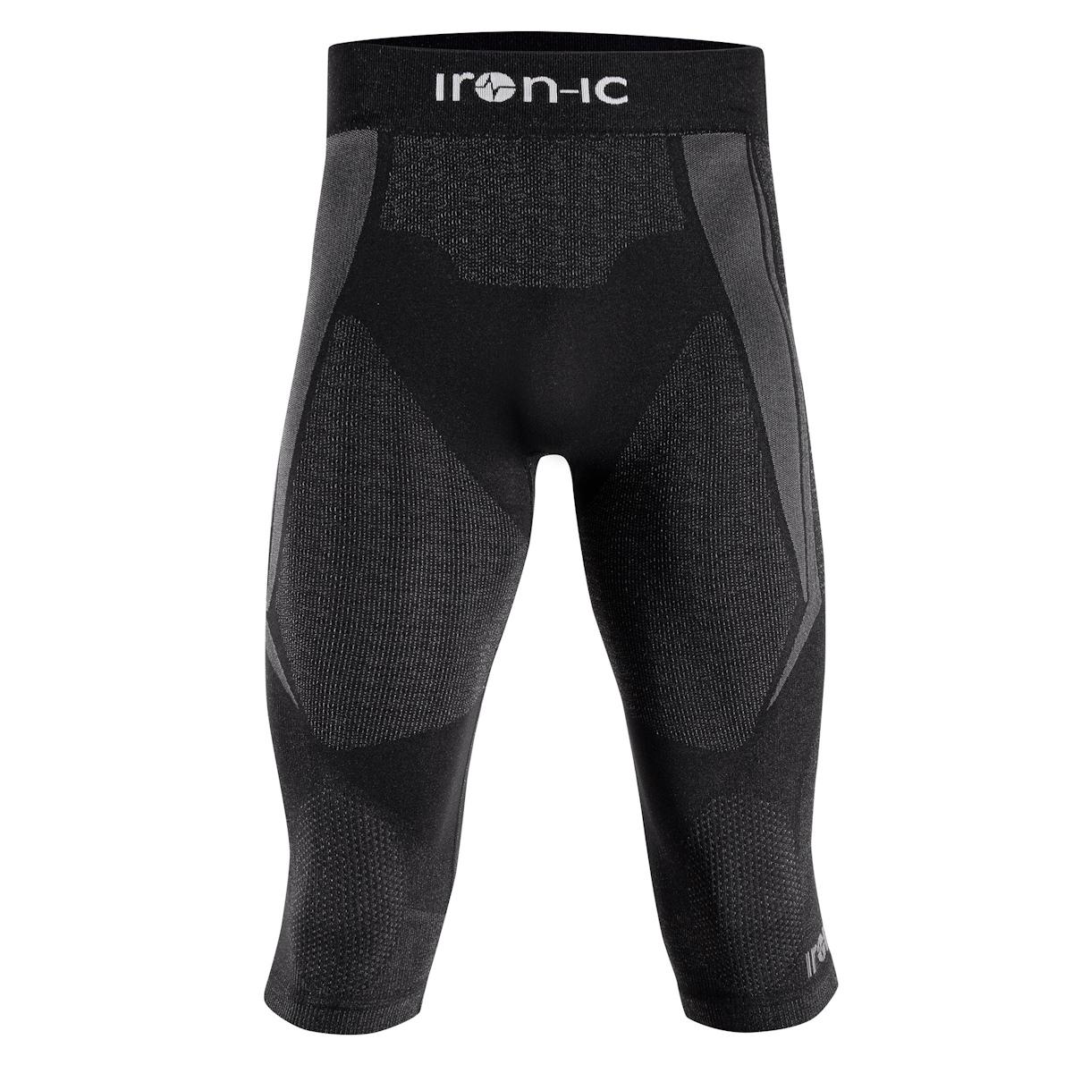 IRON-IC Panta 3/4 - uomo performance 600309 BLK 