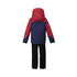 PHENIX color blocking jr two piece B242P83 RD 