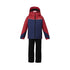 PHENIX color blocking jr two piece B242P83 RD 