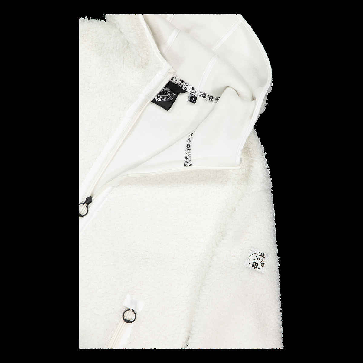 CMP Felpa in pile HighLoft in teddy da donna con cappuccio 35P3856 A143 