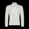 Effen kleur fleece halve ritssluiting Softech voor heren