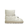 Shiny Ghost White Pillow Boot
