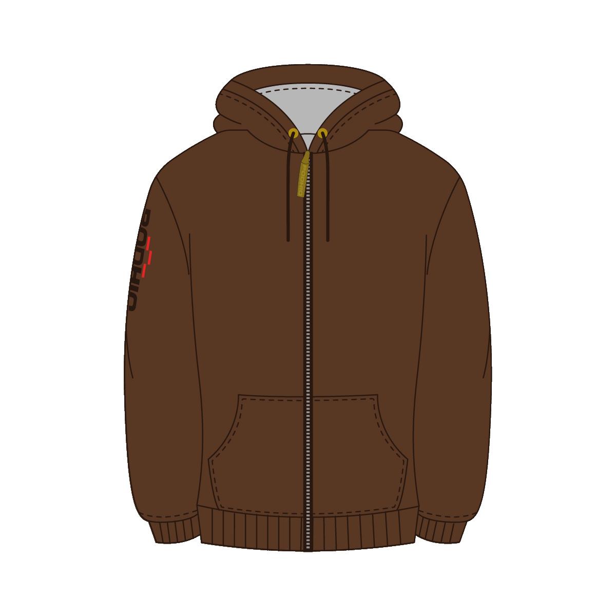 PODHIO FELPA FULL ZIP AUTHENTIC 360 UOMO PD005 801 