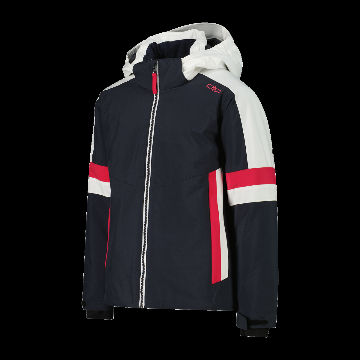 CMP Giacca da sci da bambina con cappuccio staccabile 35W0355 U423 