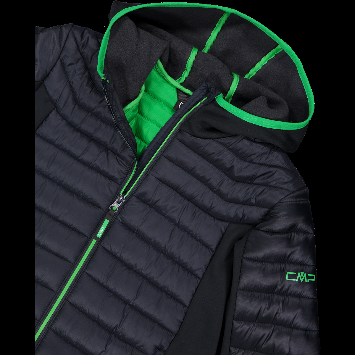 CMP Giacca ibrida bambino imbottita con cappuccio 35Z3214 01UU 