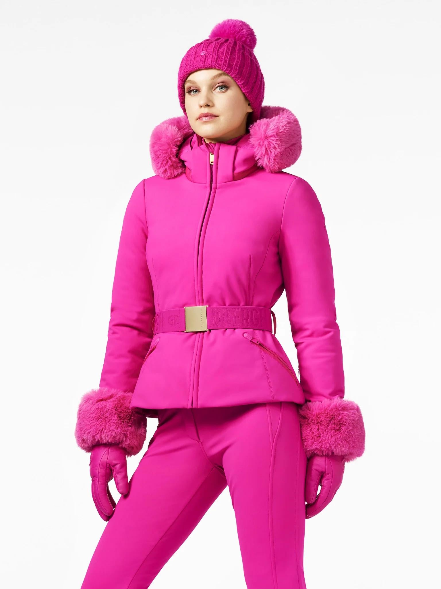 GOLDBERGH GISELLE FAUX BORDER ski jacket GB01615244 4715 