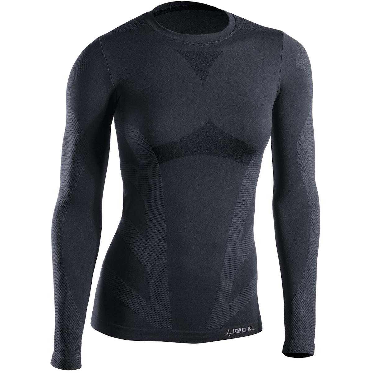 IRON-IC T-shirt manica lunga - Donna thermic -15° / +10° 212531 BLACK 