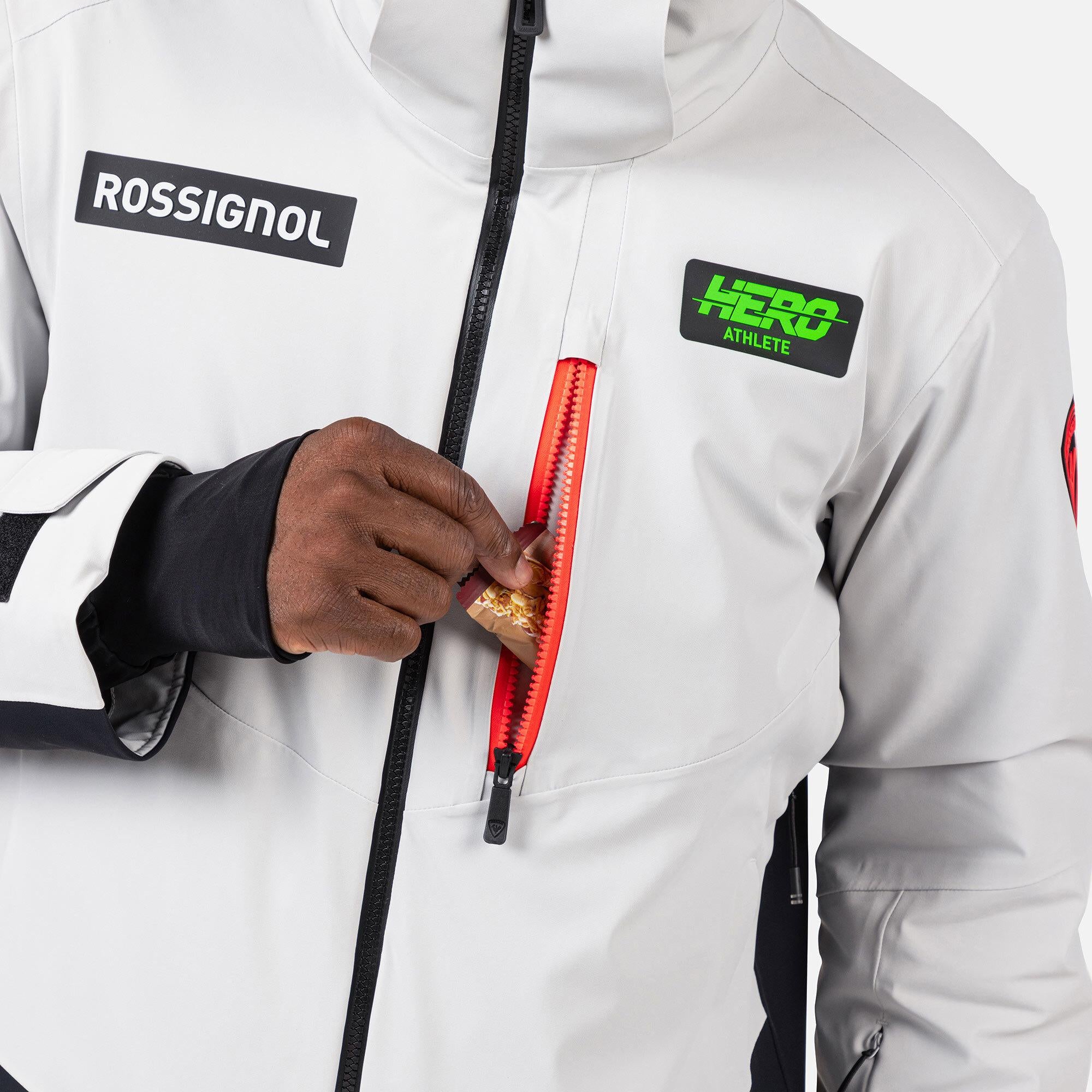 ROSSIGNOL HERO BLACKSIDE INSULATED JKT<BR/> RLOMJ24 23Q 